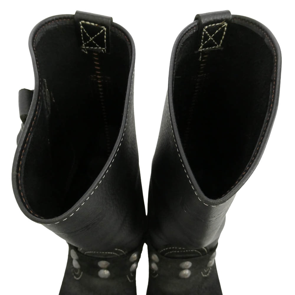 LYNCH SILVERSMITH リンチシルバースミス WESCO ウエスコ × WESCO ウエスコ Custom Boss カスタム ボス エンジニア ブーツ ブラック系 US8E【中古】