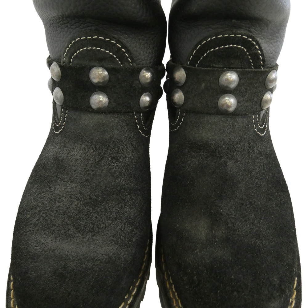 LYNCH SILVERSMITH リンチシルバースミス WESCO ウエスコ × WESCO ウエスコ Custom Boss カスタム ボス エンジニア ブーツ ブラック系 US8E【中古】