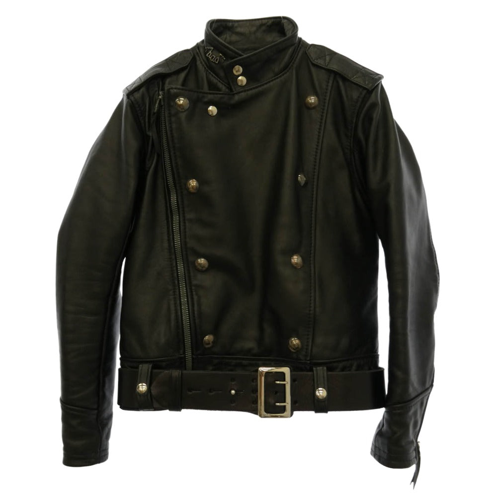 LANGLITZ LEATHERS ラングリッツレザーズ COMSTOCK カムストック キドニーベルト ピンズ付き ブラック系【中古】
