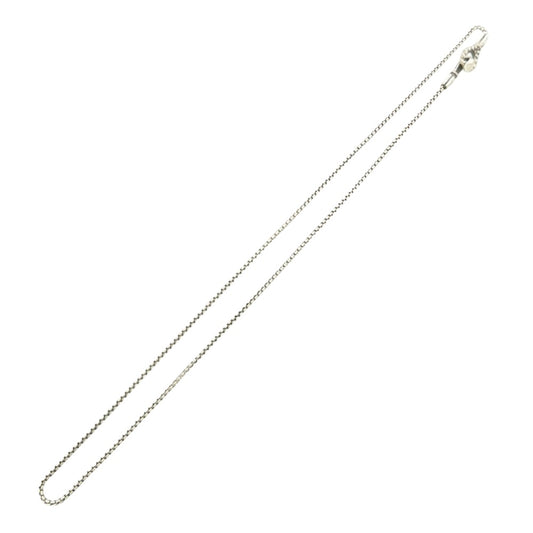 LONE ONES ロンワンズ メイティングフライト フック ボックス チェーン S ネックレス 18インチ シルバー系【美品】【中古】