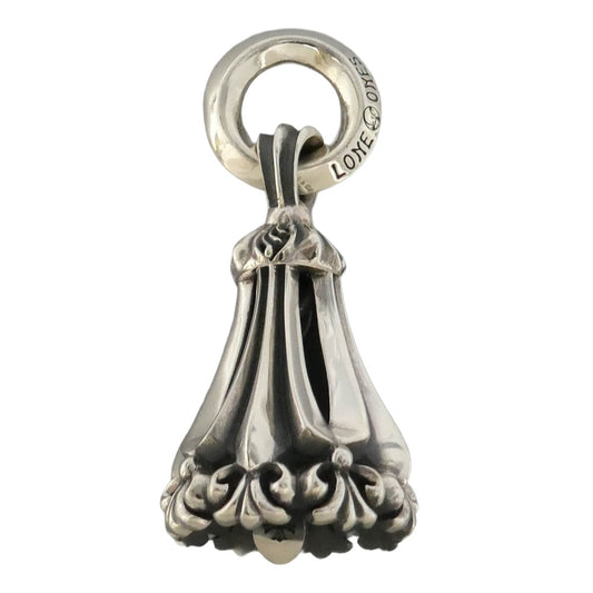 LONE ONES ロンワンズ P&T購入証明書付属 Chrome Bell クロムベル S ペンダントトップ シルバー系【美品】【中古】