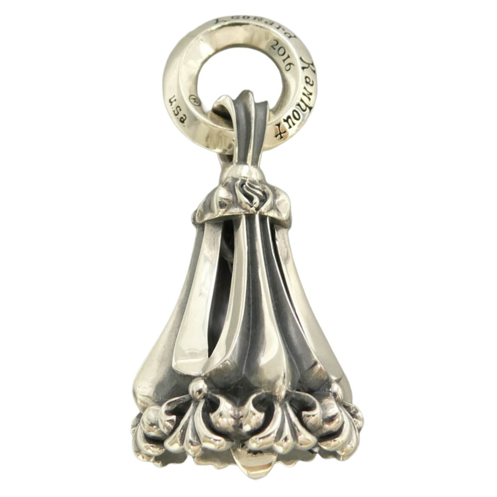 LONE ONES ロンワンズ P&T購入証明書付属 Chrome Bell クロムベル M ペンダントトップ シルバー系【美品】【中古】