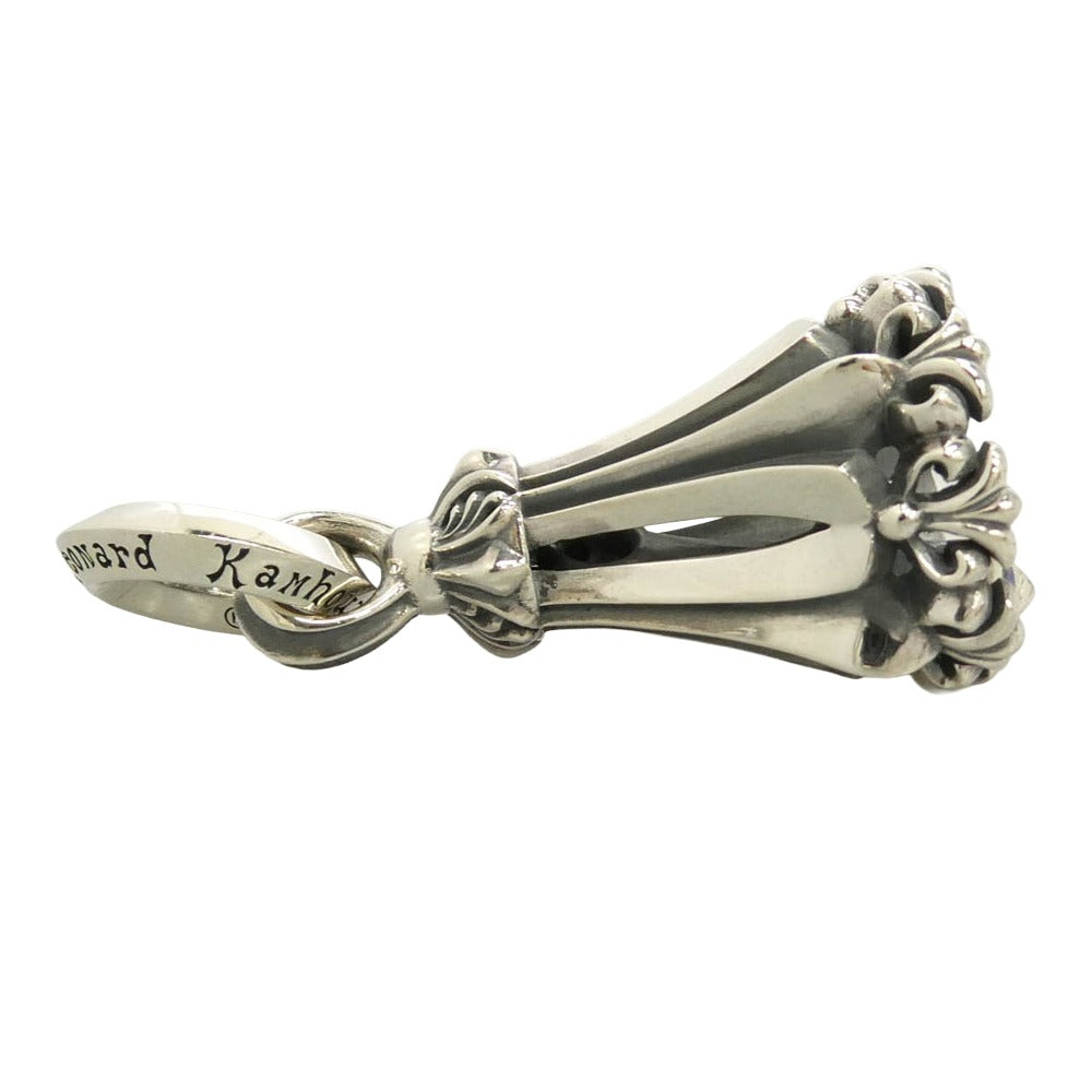 LONE ONES ロンワンズ P&T購入証明書付属 Chrome Bell クロムベル M ペンダントトップ シルバー系【美品】【中古】