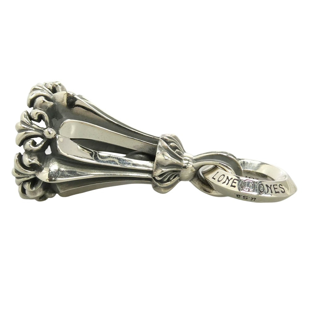 LONE ONES ロンワンズ P&T購入証明書付属 Chrome Bell クロムベル M ペンダントトップ シルバー系【美品】【中古】