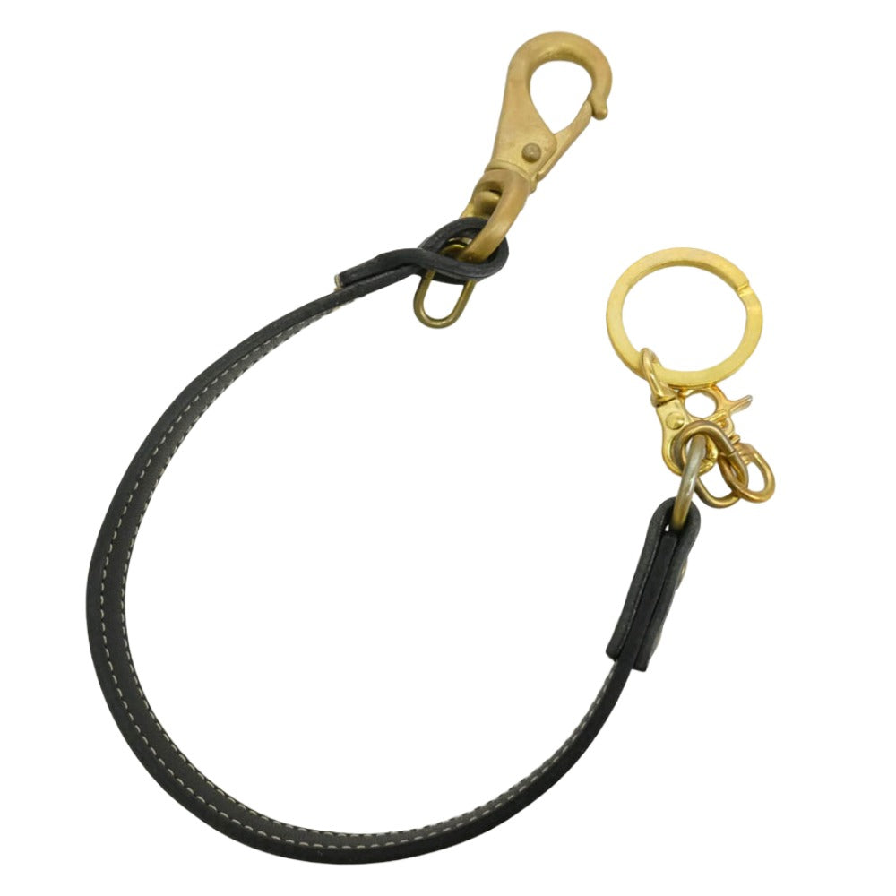 REDMOON レッドムーン PB-WC-BF-S PAILOT RIVER パイロットリバー レザー ウォレットチェーン ブラック系【極上美品】【中古】