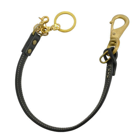 REDMOON レッドムーン PB-WC-BF-S PAILOT RIVER パイロットリバー レザー ウォレットチェーン ブラック系【極上美品】【中古】