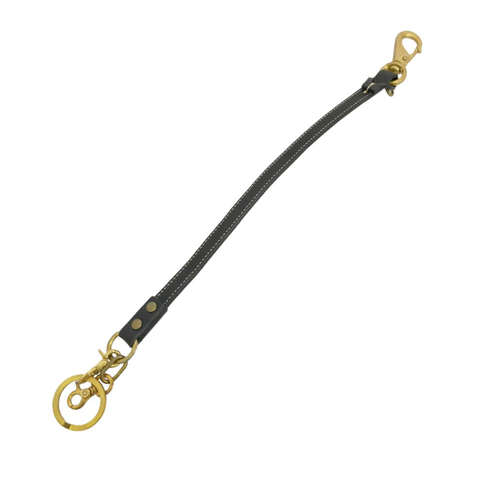 REDMOON レッドムーン PB-WC-BF-S PAILOT RIVER パイロットリバー レザー ウォレットチェーン ブラック系【極上美品】【中古】