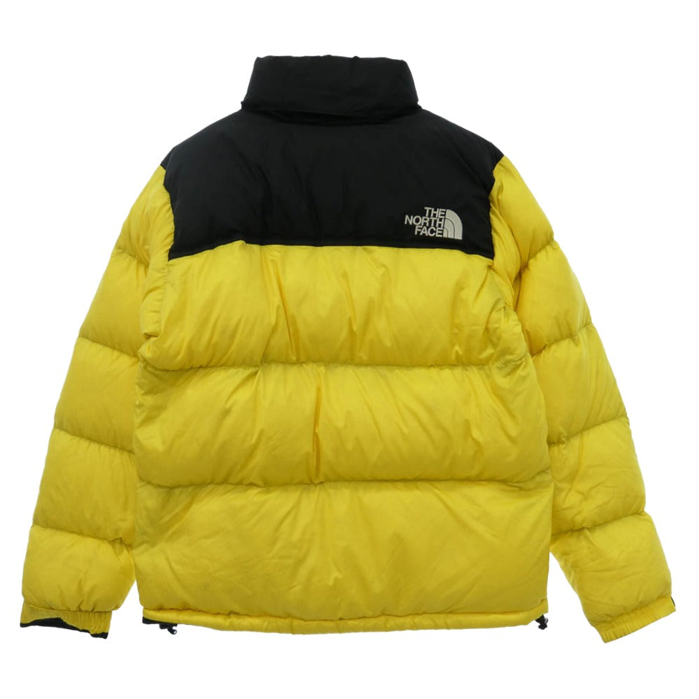 THE NORTH FACE ノースフェイス ND91841 NUPTSE JACKET ヌプシ ダウン ジャケット イエロー系 XL【中古】