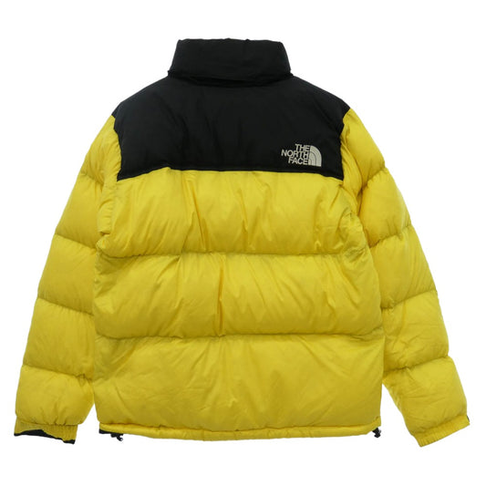 THE NORTH FACE ノースフェイス ND91841 NUPTSE JACKET ヌプシ ダウン ジャケット イエロー系 XL【中古】