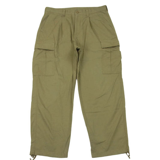 SOPHNET. ソフネット 24SS SOPH-240017 BRUSHED GABARDINE TAPERED CARGO PANTS カーゴ パンツ ベージュ系 XL【中古】