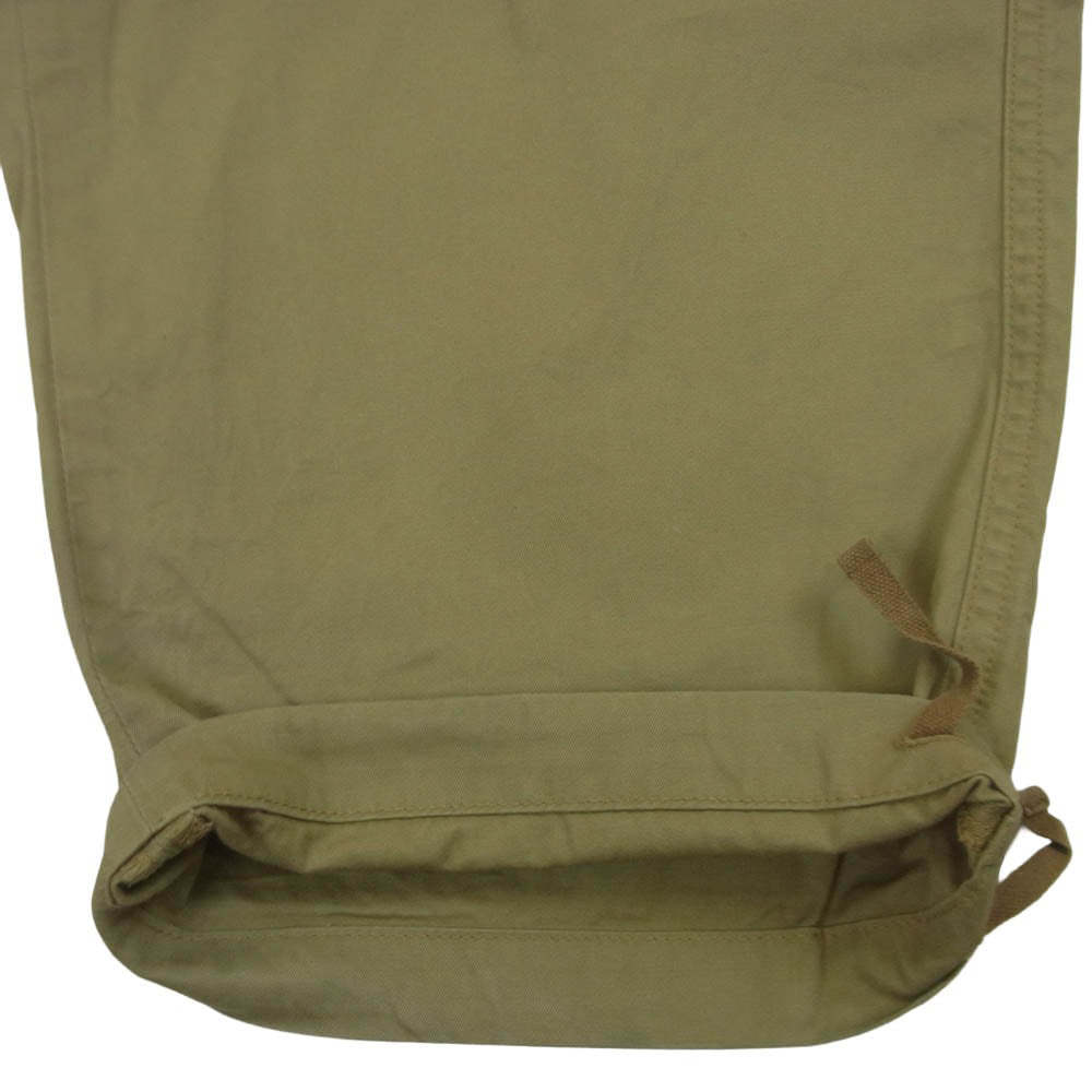 SOPHNET. ソフネット 24SS SOPH-240017 BRUSHED GABARDINE TAPERED CARGO PANTS カーゴ パンツ ベージュ系 XL【中古】
