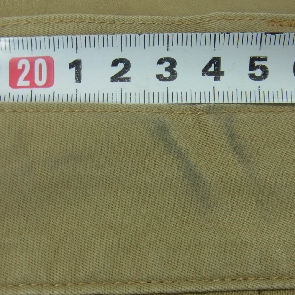 SOPHNET. ソフネット 24SS SOPH-240017 BRUSHED GABARDINE TAPERED CARGO PANTS カーゴ パンツ ベージュ系 XL【中古】