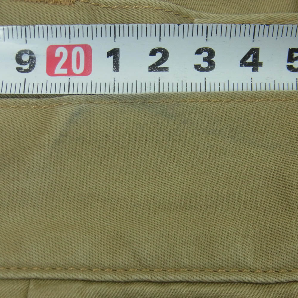 SOPHNET. ソフネット 24SS SOPH-240017 BRUSHED GABARDINE TAPERED CARGO PANTS カーゴ パンツ ベージュ系 XL【中古】