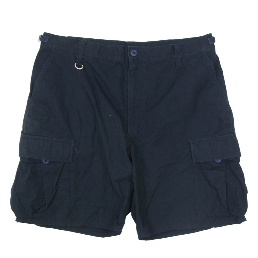 SOPHNET. ソフネット SOPH-210026 RIP STOP CARGO SHORTS リップストップ カーゴ ショーツ ネイビー系 L【中古】