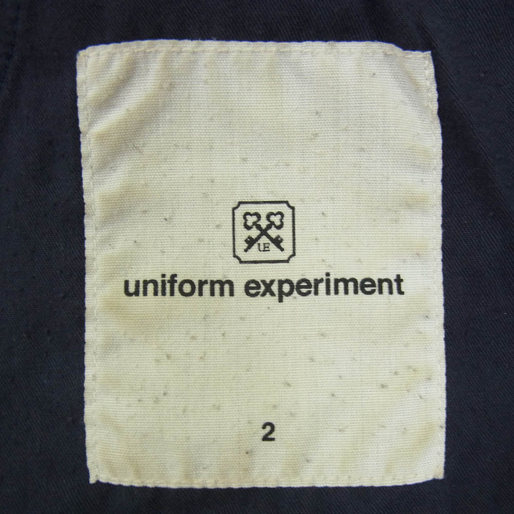 uniform experiment ユニフォームエクスペリメント UE-160051 DRIPPING SHORTS ドリッピング ショーツ ネイビー系 2【中古】
