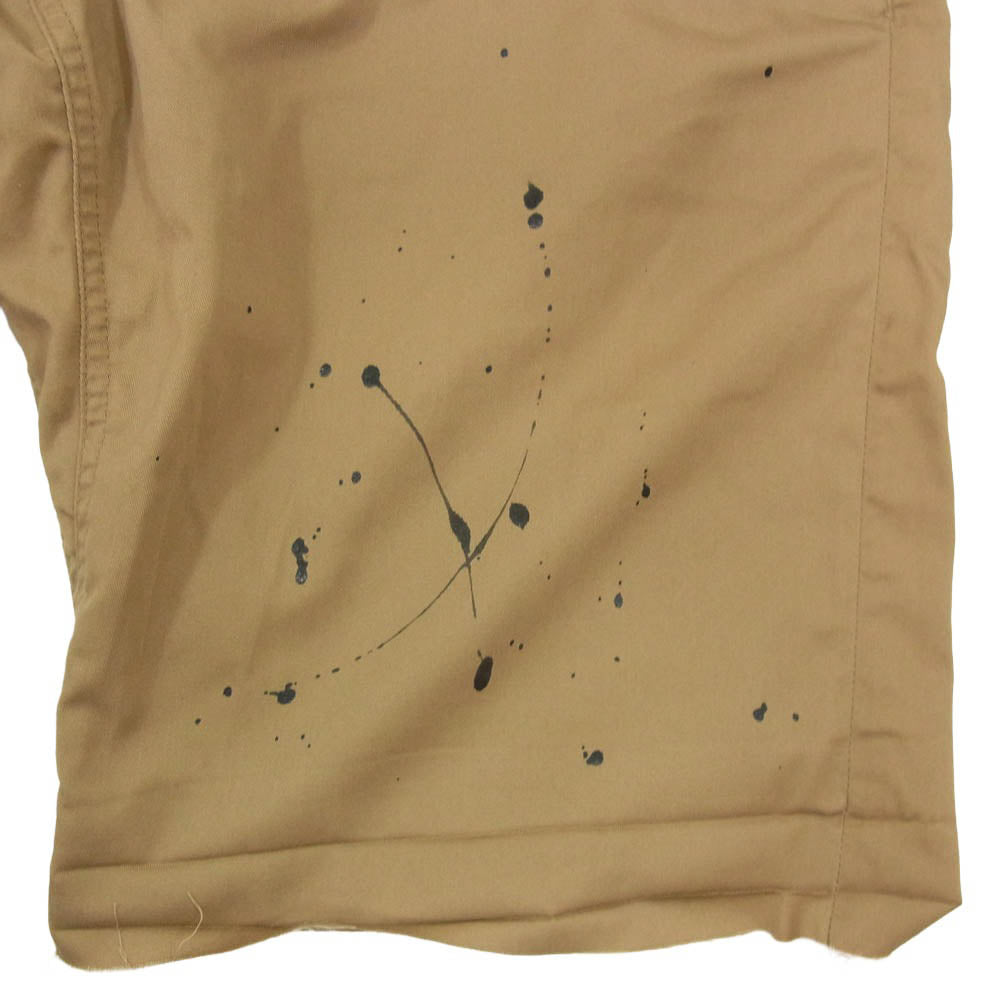 uniform experiment ユニフォームエクスペリメント UE-200039 DRIPPING SHORTS ドリッピング ショーツ キャメル系 ブラウン系 2【中古】
