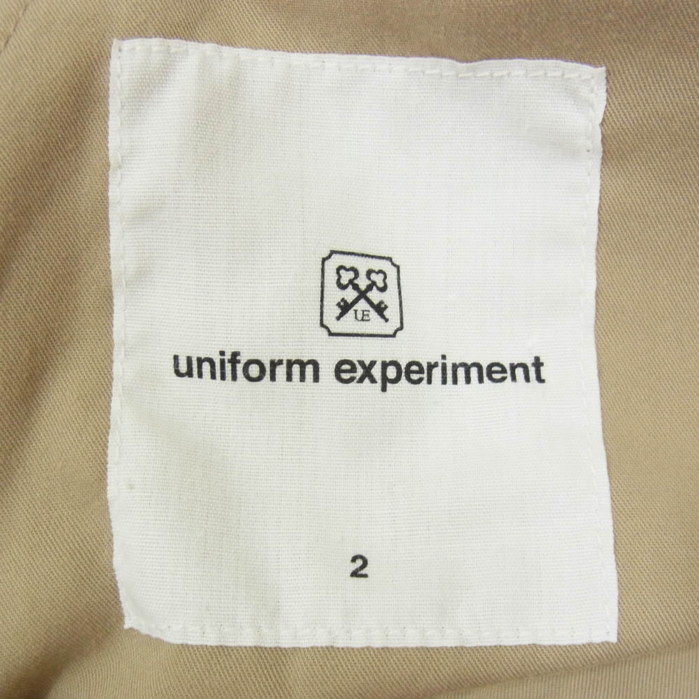 uniform experiment ユニフォームエクスペリメント UE-200039 DRIPPING SHORTS ドリッピング ショーツ キャメル系 ブラウン系 2【中古】