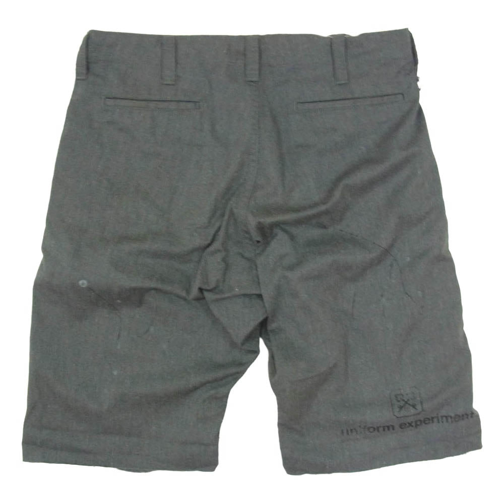 uniform experiment ユニフォームエクスペリメント 17SS UE-170064 DRIPPING SHORTS ドリッピング ショーツ グレー系 ２【中古】