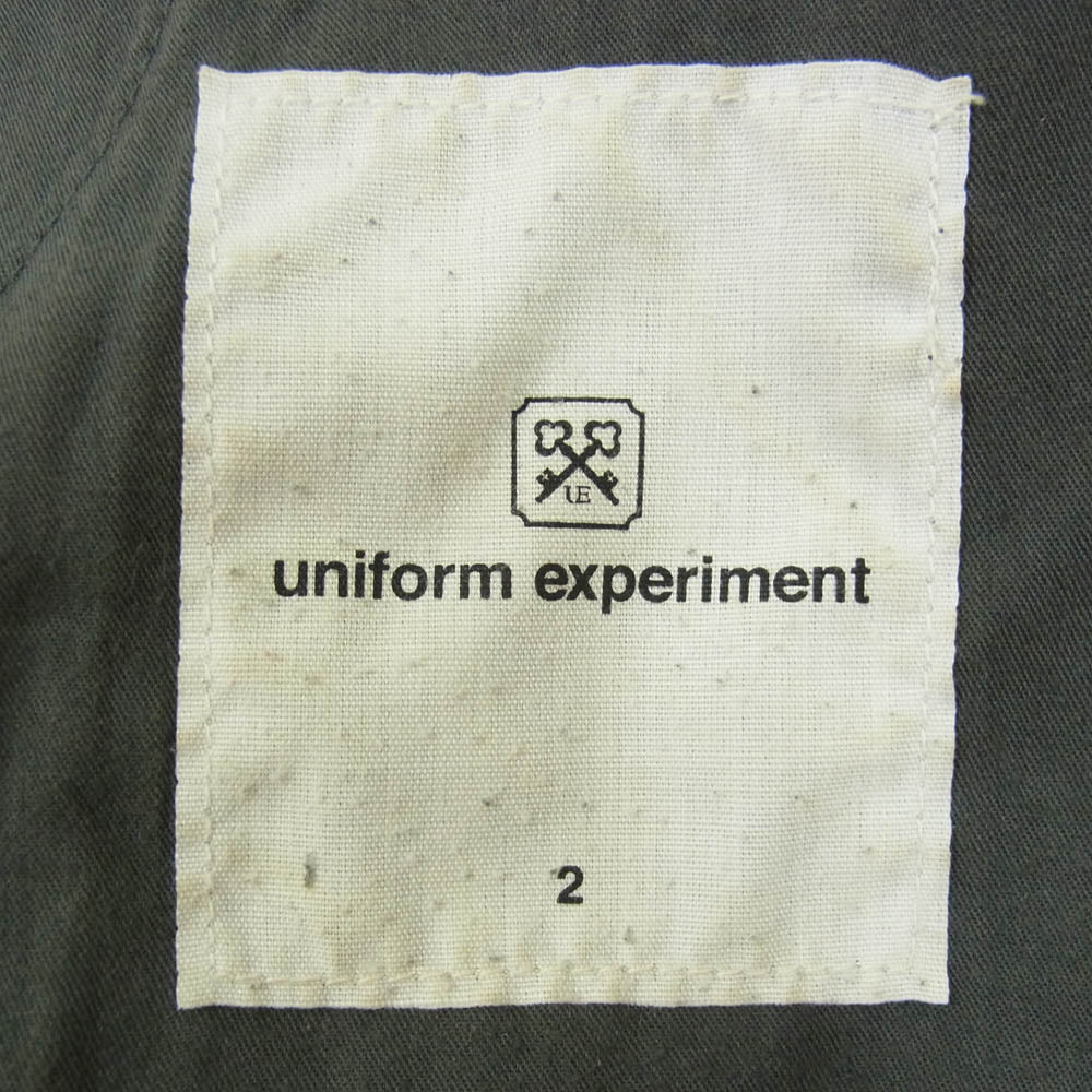 uniform experiment ユニフォームエクスペリメント 17SS UE-170064 DRIPPING SHORTS ドリッピング ショーツ グレー系 ２【中古】