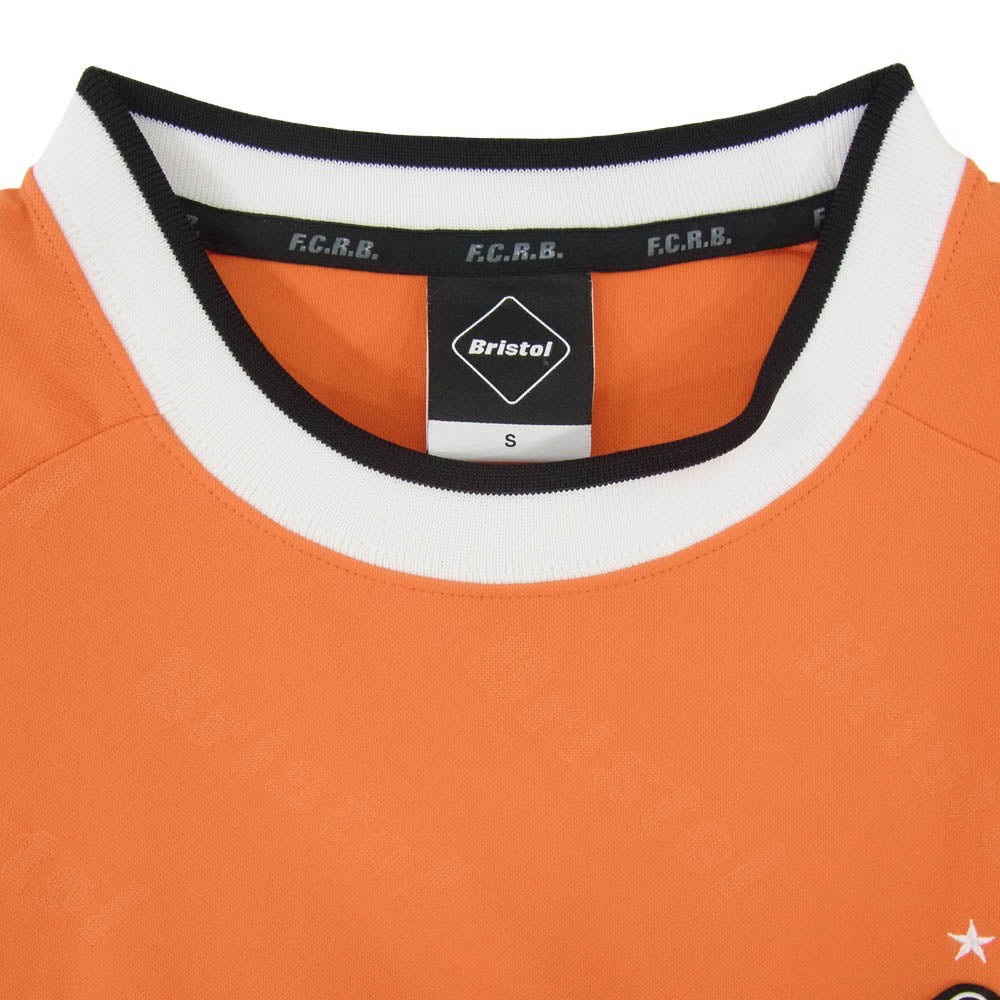 F.C.R.B. エフシーアールビー 17AW FCRB-178012 L/S TRAINING TOP トレーニング 長袖 ロングスリーブ カットソー オレンジ系 S【中古】