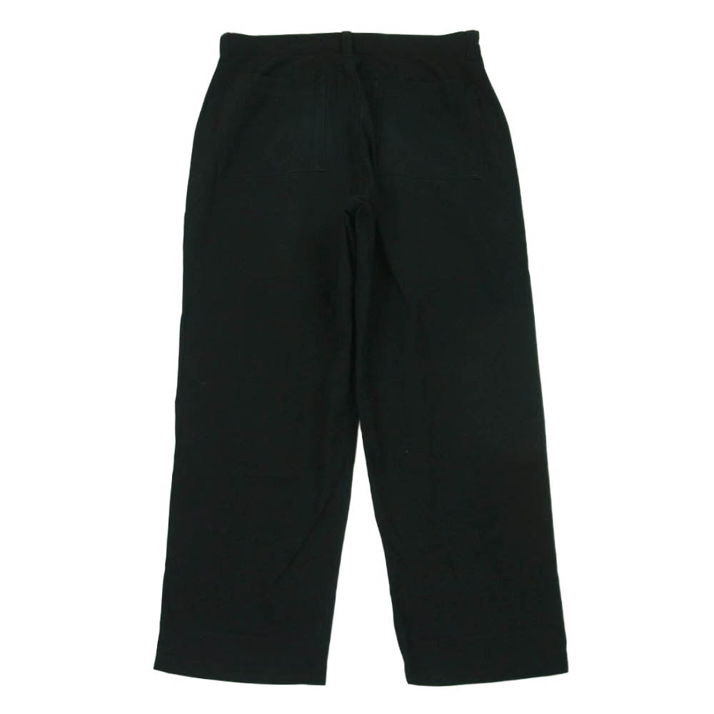 SOPHNET. ソフネット SOPH-240022 HIGH TWISTED WASHER COTTON SERGE 1TUCK WIDE TAPERED PANTS パンツ ブラック系 XL【中古】