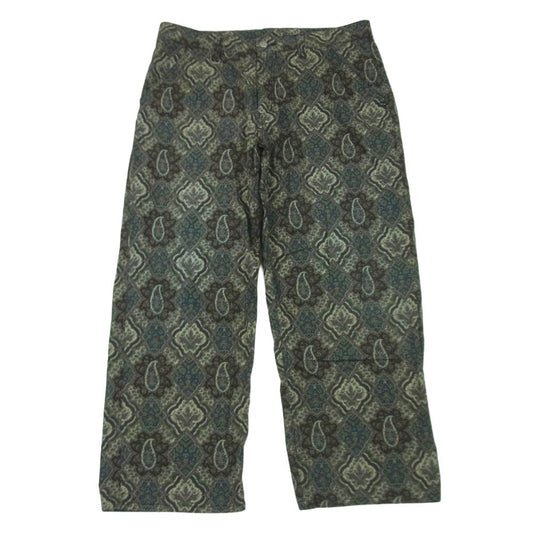 SOPHNET. ソフネット SOPH-230048 WIDE PANTS ワイド パンツ コットン 日本製 グレー系 マルチカラー系 XL【中古】
