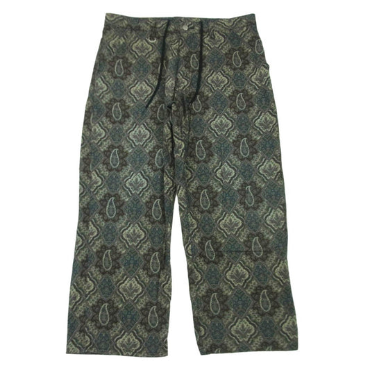SOPHNET. ソフネット SOPH-230048 WIDE PANTS ワイド パンツ コットン 日本製 グレー系 マルチカラー系 XL【中古】
