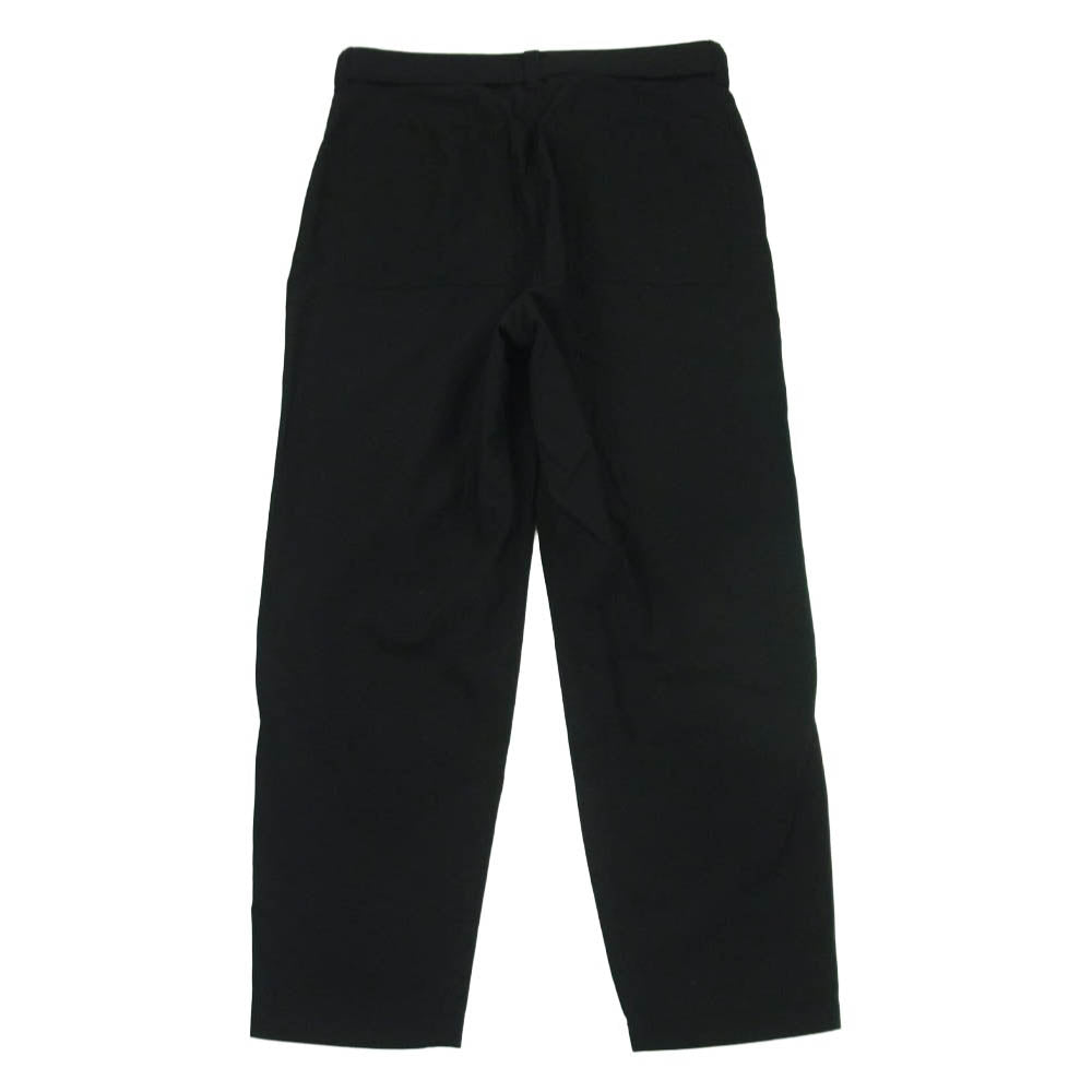 SOPHNET. ソフネット SOPH-220038 WIDE BELTED BAGGY TUCK TAPERED PANTS テーパード パンツ 日本製 ブラック系 M【中古】