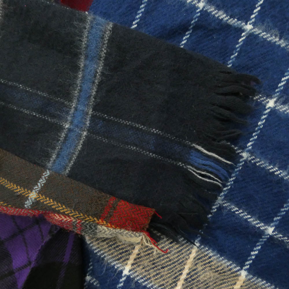 オールドパーク SCARF CARDIGAN 切替 スカーフ カーディガン マルチカラー系 M【中古】