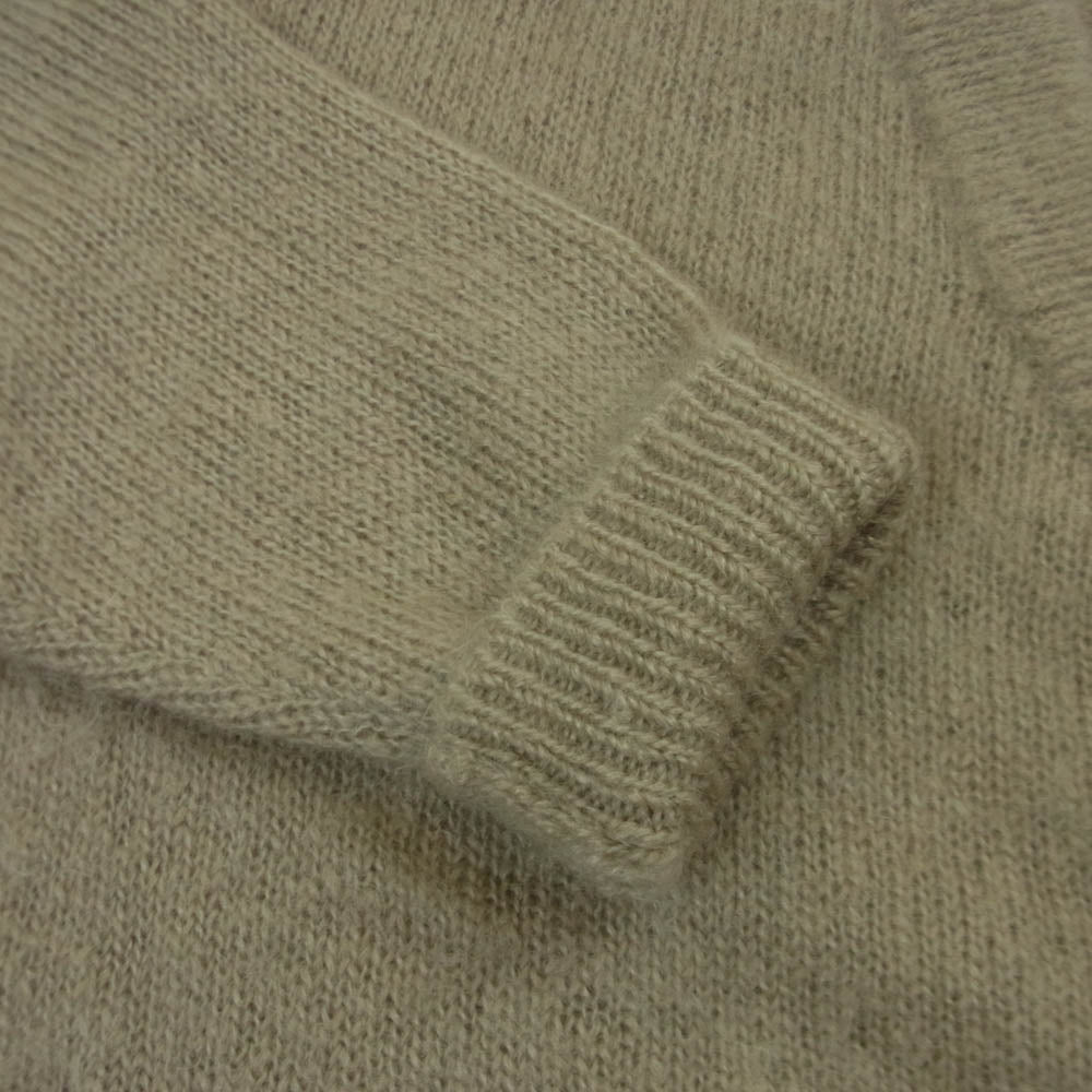 uniform experiment ユニフォームエクスペリメント 24AW UE-242047 モヘア ボタン カーディガン ベージュ系 グレイッシュベージュ系 2【中古】