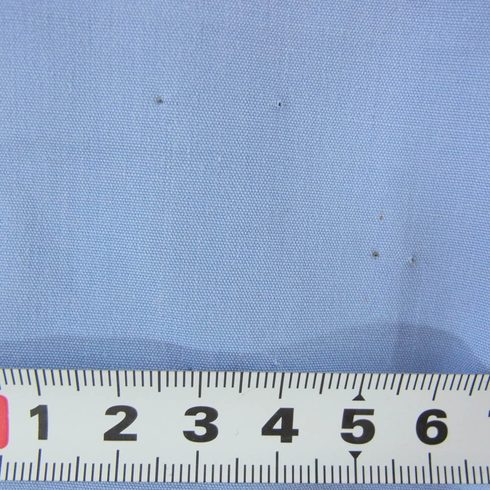 SOPHNET. ソフネット 25SS SOPH-250030 ORGANIC COTTON ZIP SHIRT オーガニック コットン ジップアップ 長袖 シャツ ブルー系 L【中古】