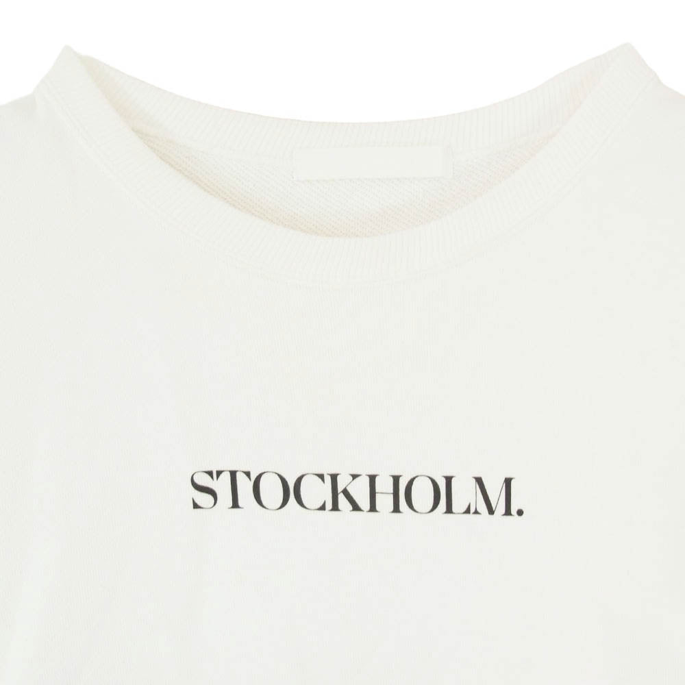 SOPHNET. ソフネット 25AW SPNT-252075 STOCKHOLM SWEATSHIRT ストックホルム スウェットシャツ トレーナー ホワイト系 3【中古】