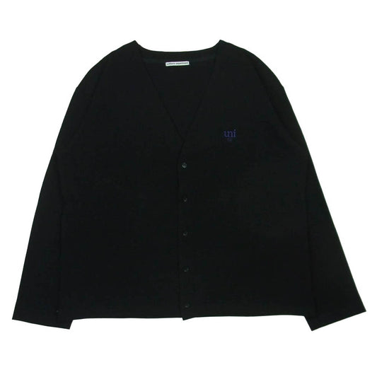 uniform experiment ユニフォームエクスペリメント 25AW UE-252061 MILANO PONTE CARDIGAN ミラノ ポンテ カーディガン ブラック系 2【中古】