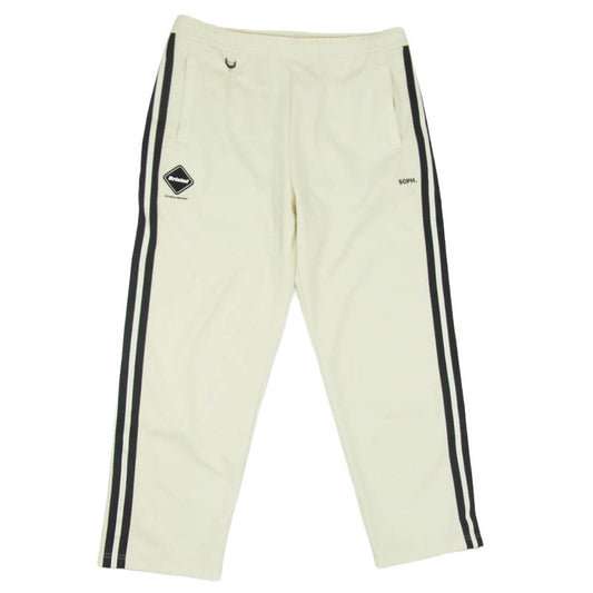 F.C.R.B. エフシーアールビー 25SS FCRB-250064 TRAINING TRACK PANTSトレーニング トラック パンツ オフホワイト系 XXL【中古】