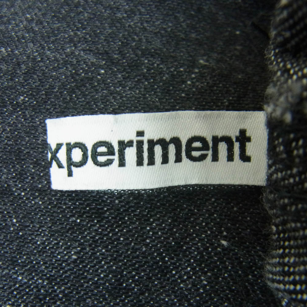 uniform experiment ユニフォームエクスペリメント UE-242035 ブラック デニム イージー パンツ 日本製 ブラック系 2【中古】