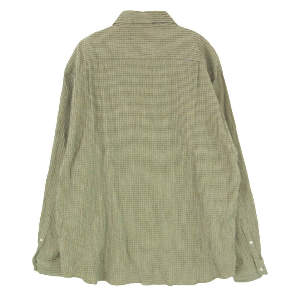 uniform experiment ユニフォームエクスペリメント 25SS UE-250016 FADE SHIRT フェード 長袖 シャツ カーキ系 3【中古】