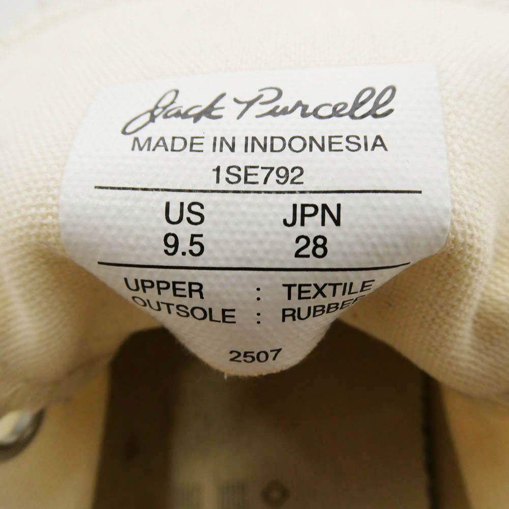 SOPH ソフ CONVERSE コンバース 1SE792 × CONVERSE コンバース JACK PURCELL ジャックパーセル ローカット スニーカー オフホワイト系 28cm【中古】