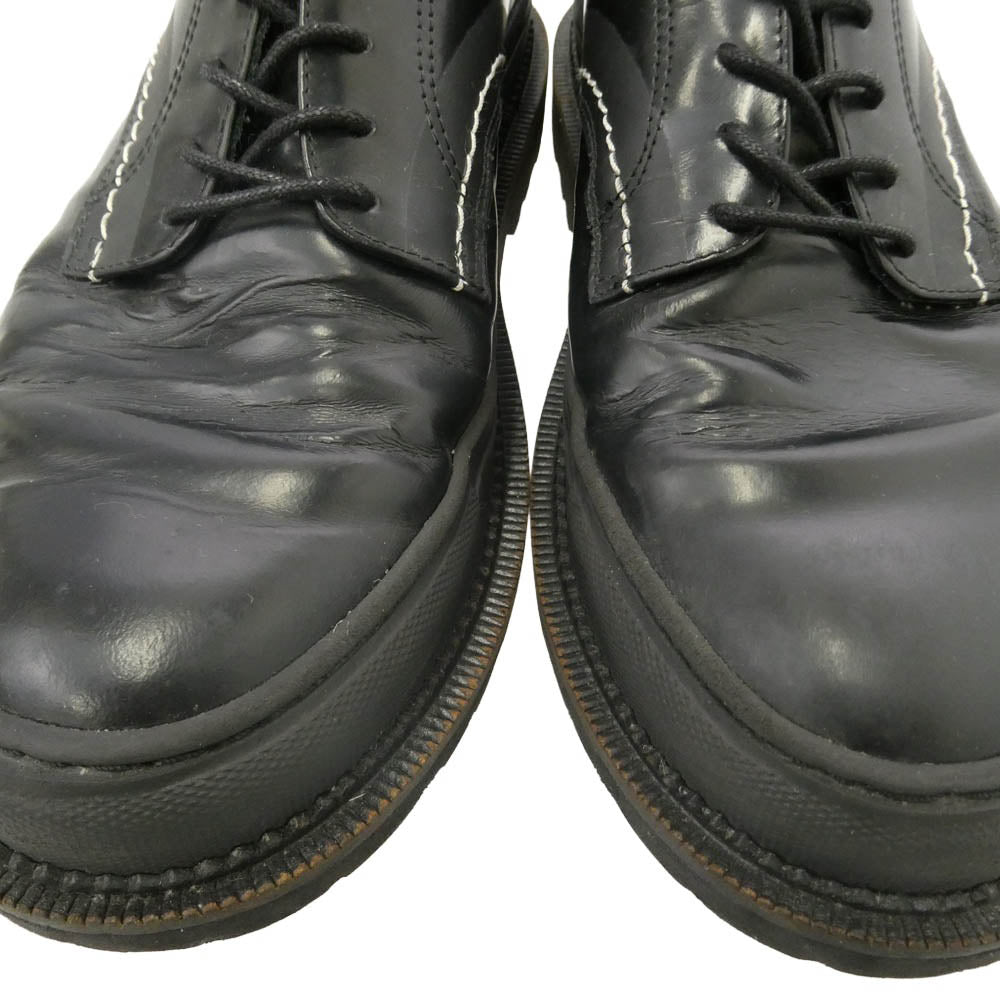 uniform experiment ユニフォームエクスペリメント × Amb プレーントゥ シューズ ブラック系 42【中古】
