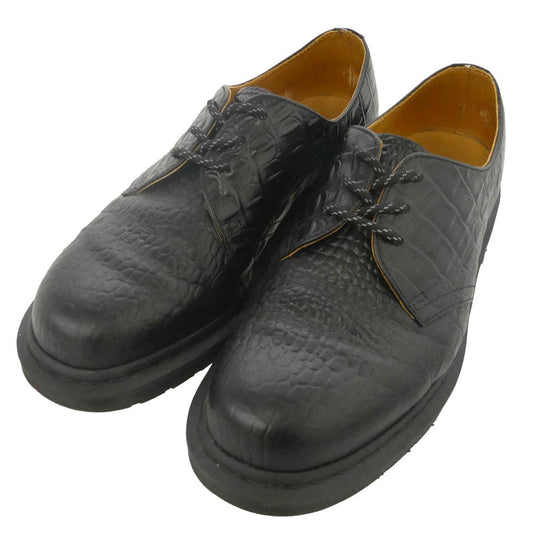 SOPHNET. ソフネット Dr.Martens ドクターマーチン 1461 × Dr.Martens ドクターマーチン × END. エンド CROC END SOPH クロコ加工 3ホールシューズ ブラック系 US9【中古】