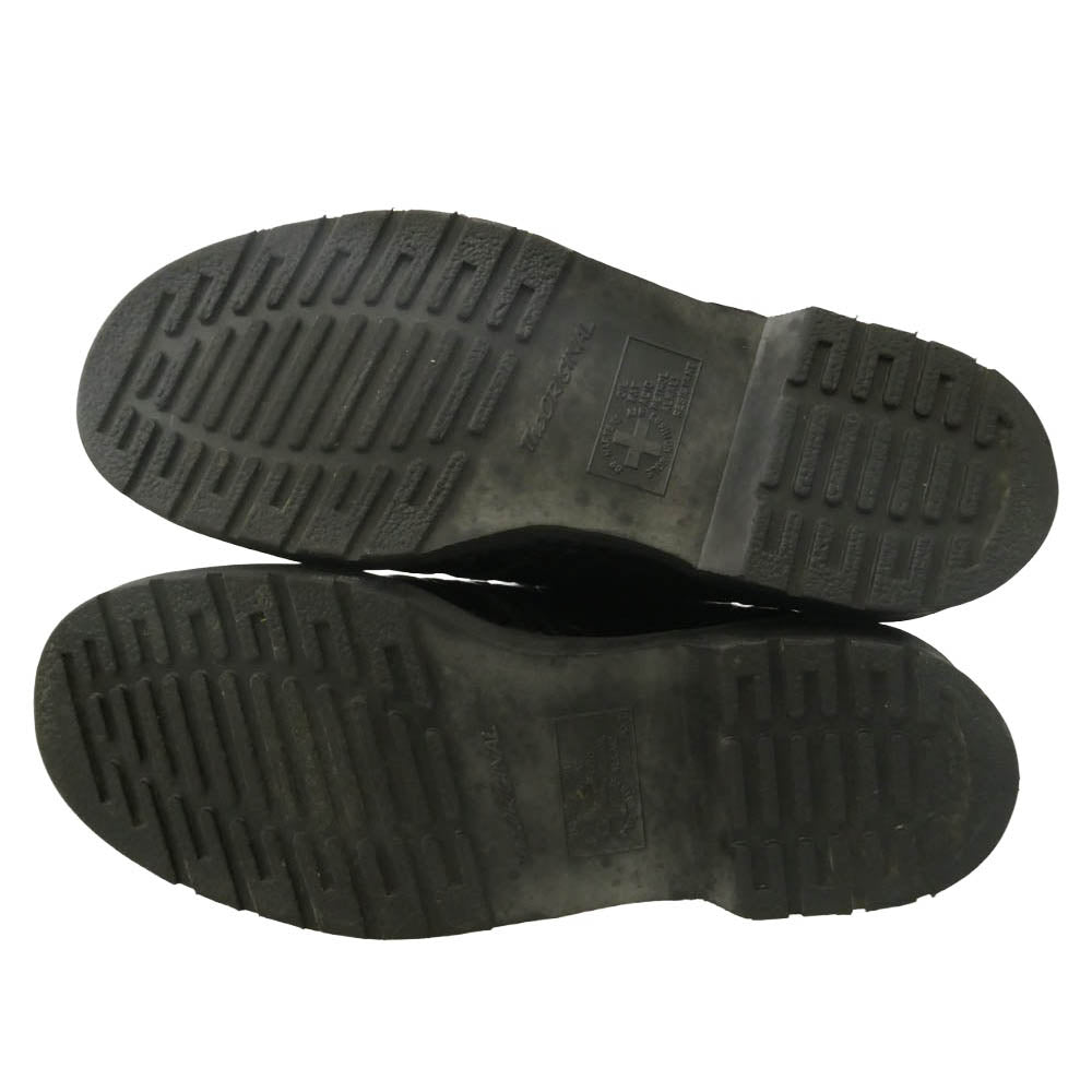 SOPHNET. ソフネット Dr.Martens ドクターマーチン 1461 × Dr.Martens ドクターマーチン × END. エンド CROC END SOPH クロコ加工 3ホールシューズ ブラック系 US9【中古】