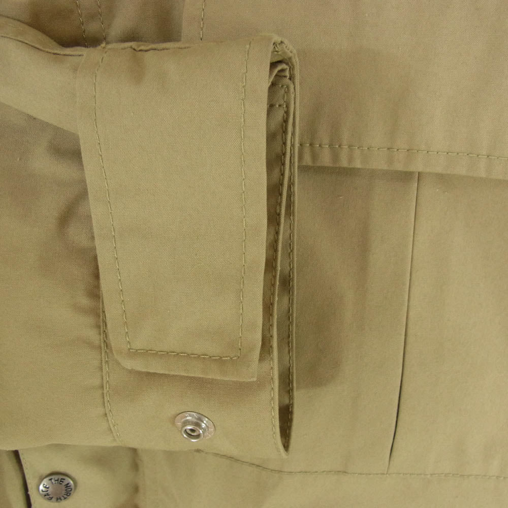 THE NORTH FACE ノースフェイス NP2854N PURPLE LABEL パープルレーベル Mountain Parka マウンテンパーカー ベージュ系 M【中古】