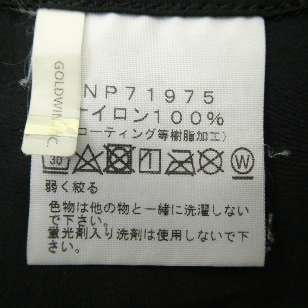 THE NORTH FACE ノースフェイス NP71975 ANYTIME WIND HOODIE エニー タイムウインド フーディ パーカー ナイロン ジャケット ブラック系 XL【中古】