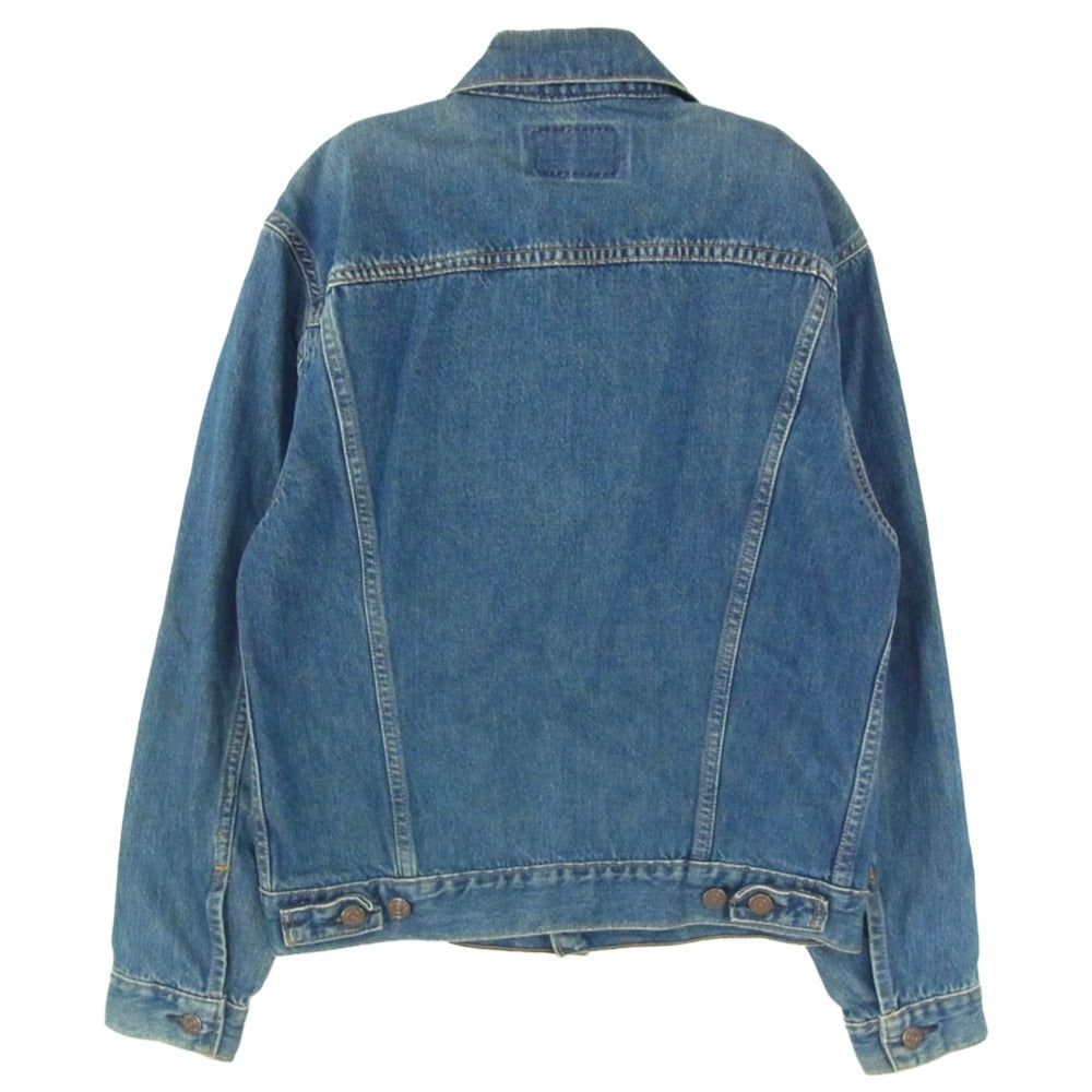 Levi's リーバイス 70505 90s USA製 4th デニム ジャケット 不均等V スモールe ボタン裏刻印715 インディゴブルー系 38【中古】
