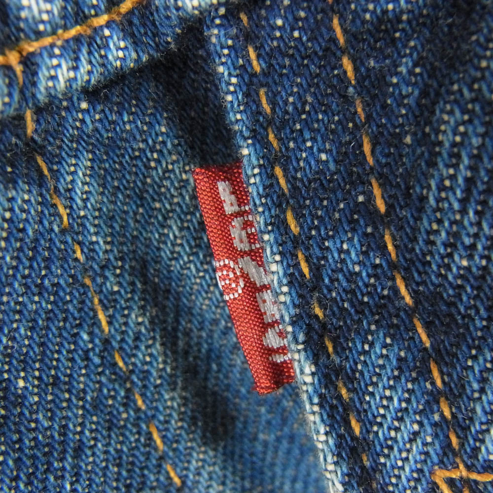 Levi's リーバイス 70505 90s USA製 4th デニム ジャケット 不均等V スモールe ボタン裏刻印715 インディゴブルー系 38【中古】
