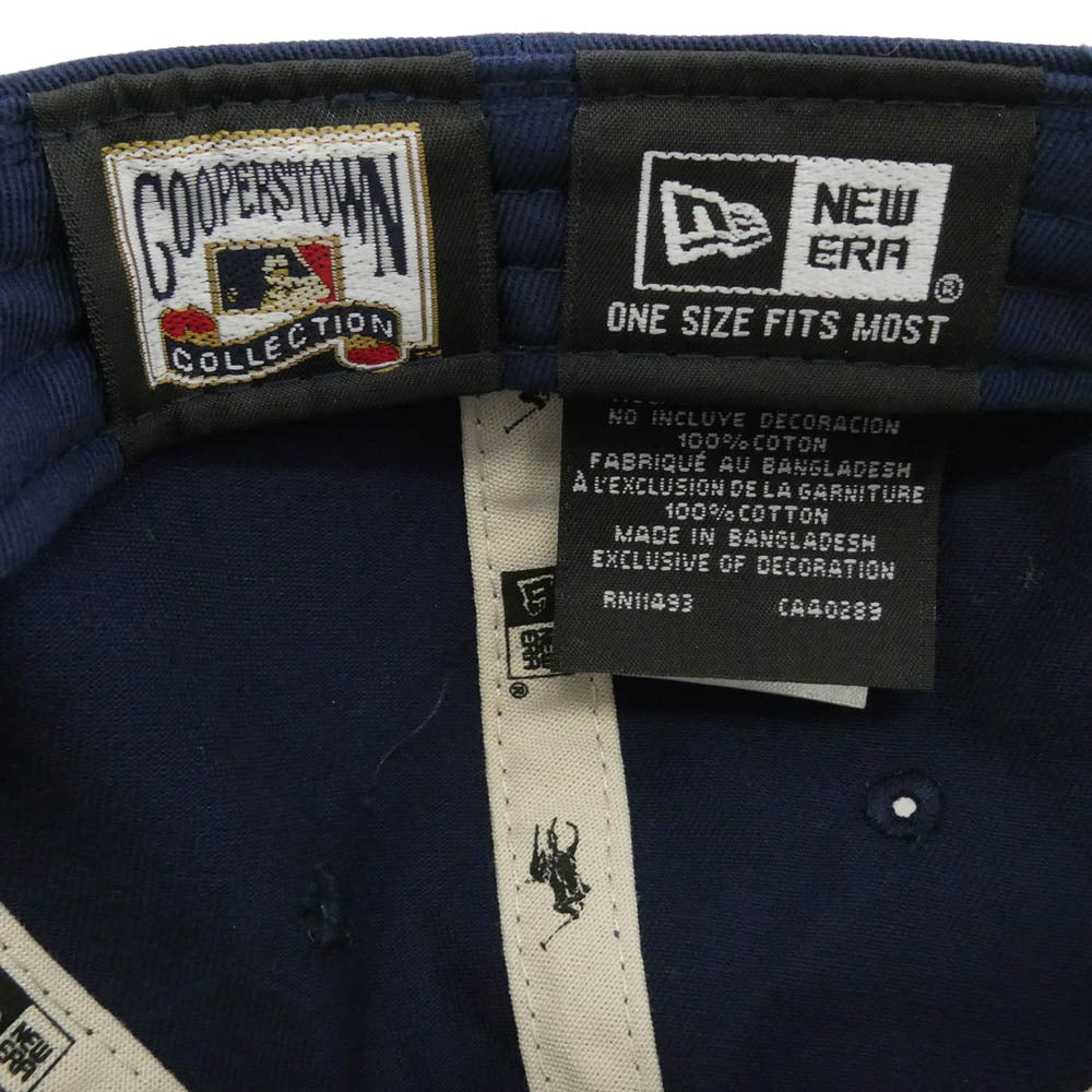 NEW ERA ニューエラ RALPH LAUREN ラルフローレン Polo Ralph Lauren ラルフローレン ヤンキース ツイル キャップ ネイビー系【中古】