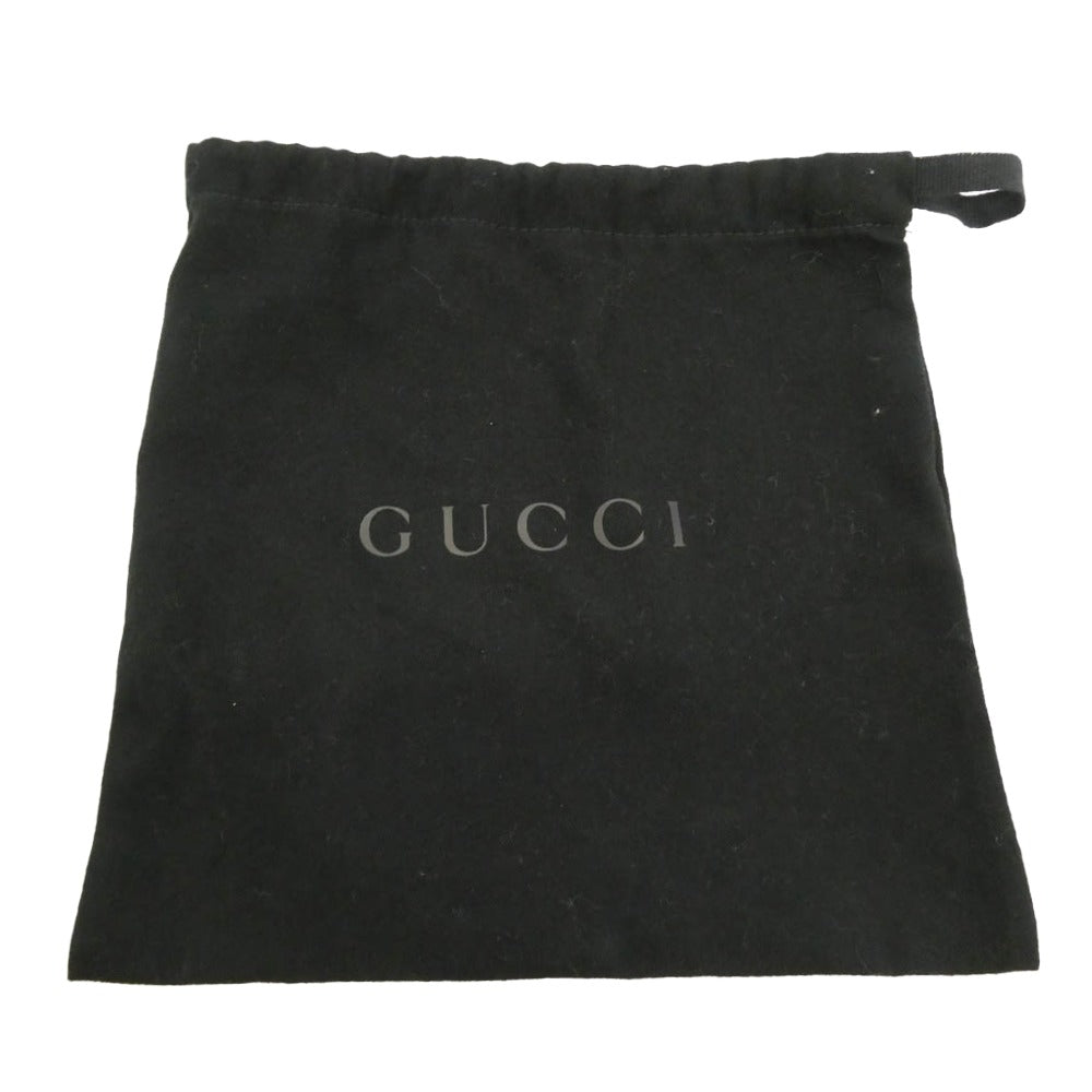 GUCCI グッチ 864147 1955 デムナ期 ホースビット レザー ベルト ブラック系【美品】【中古】