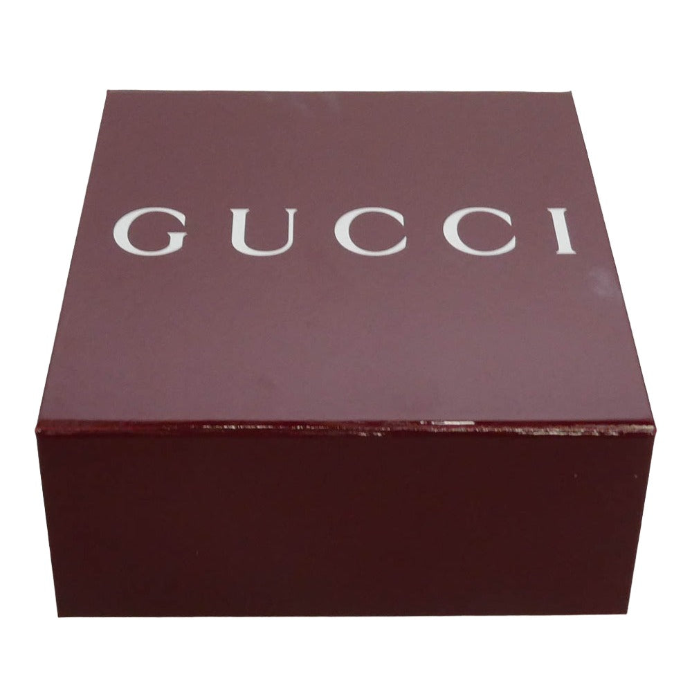 GUCCI グッチ 659417 GGエンブレム リバーシブル レザー ベルト グレー系 ブラック系 30【美品】【中古】