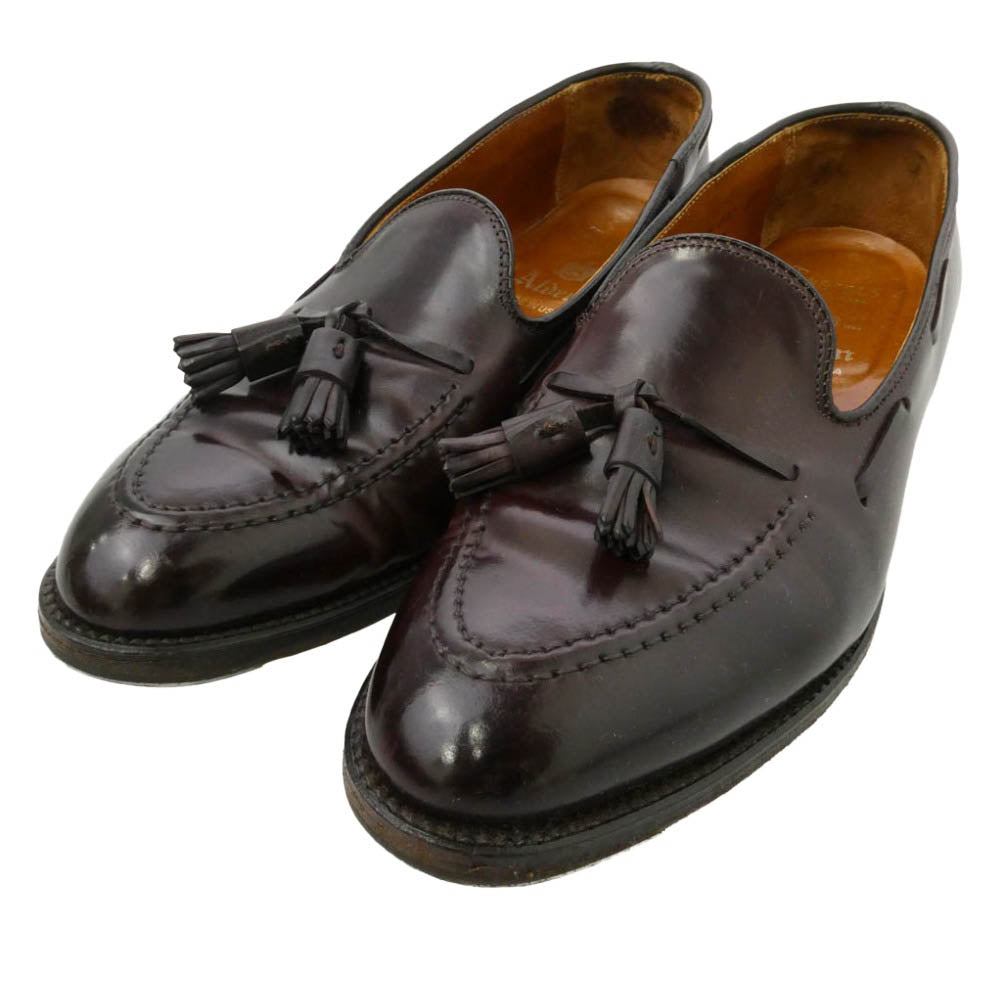 ALDEN オールデン 563 コードバン タッセルローファー レザーシューズ ダークブラウン系 8.5D【中古】