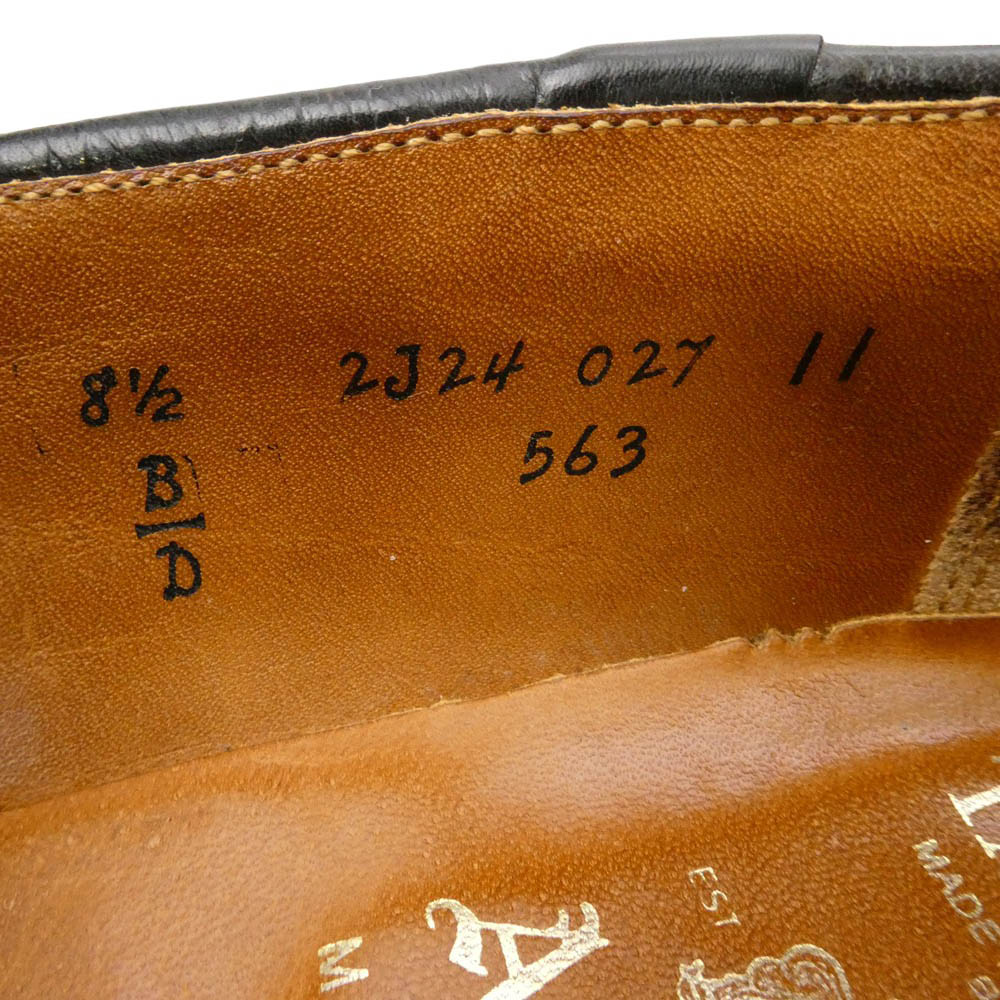 ALDEN オールデン 563 コードバン タッセルローファー レザーシューズ ダークブラウン系 8.5D【中古】