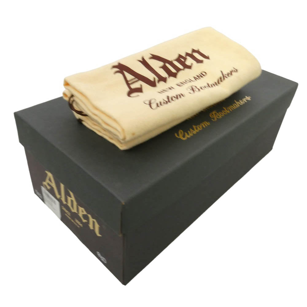 ALDEN オールデン 563 コードバン タッセルローファー レザーシューズ ダークブラウン系 8.5D【中古】